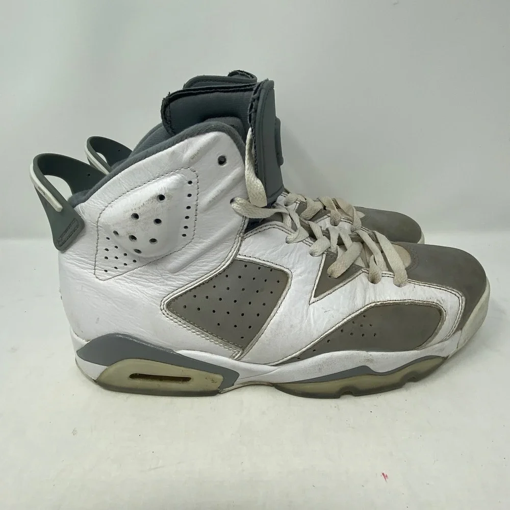 Jordan 6 Retro Cool Grey White Medium Grey CT8529-100 Mens Size 10